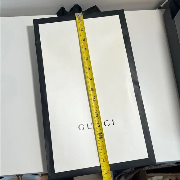 Black and White Gucci Shopping Bag - Picture 9 of 9